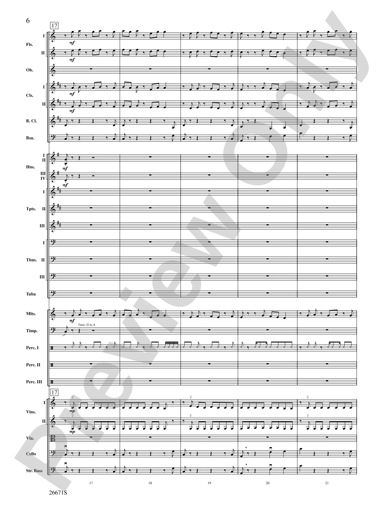 The Story of Mumble Happy Feet: Full Orchestra Conductor Score & Parts
