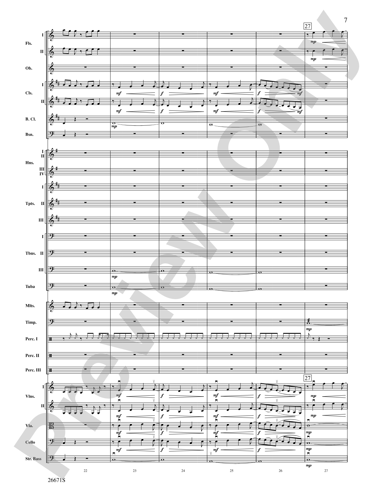 The Story of Mumble Happy Feet: Full Orchestra Conductor Score & Parts