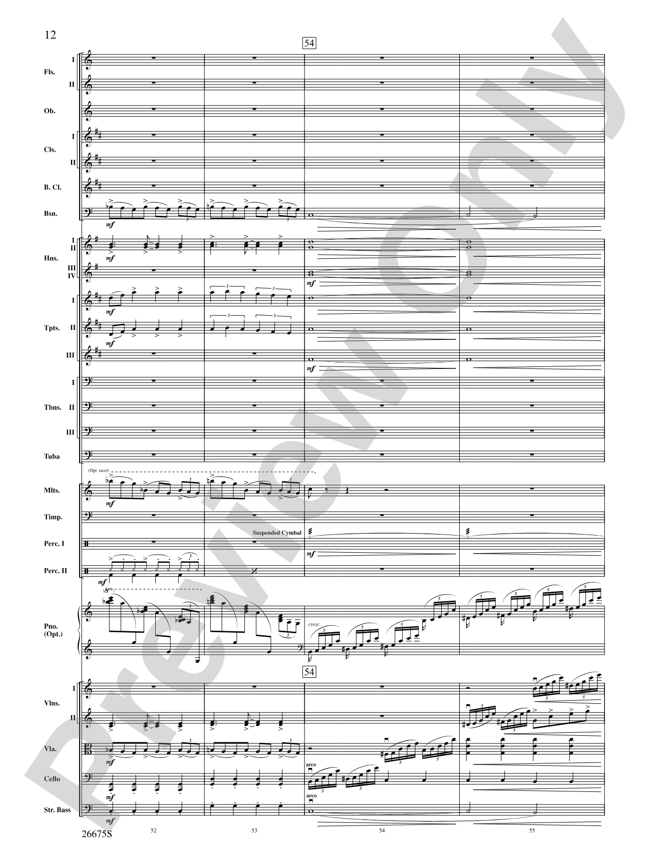 Rhapsody in Blue: Score
