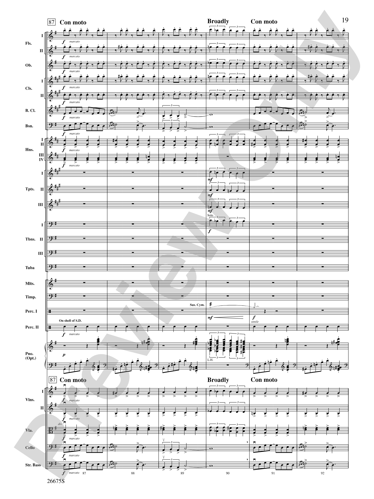 Rhapsody in Blue: Score