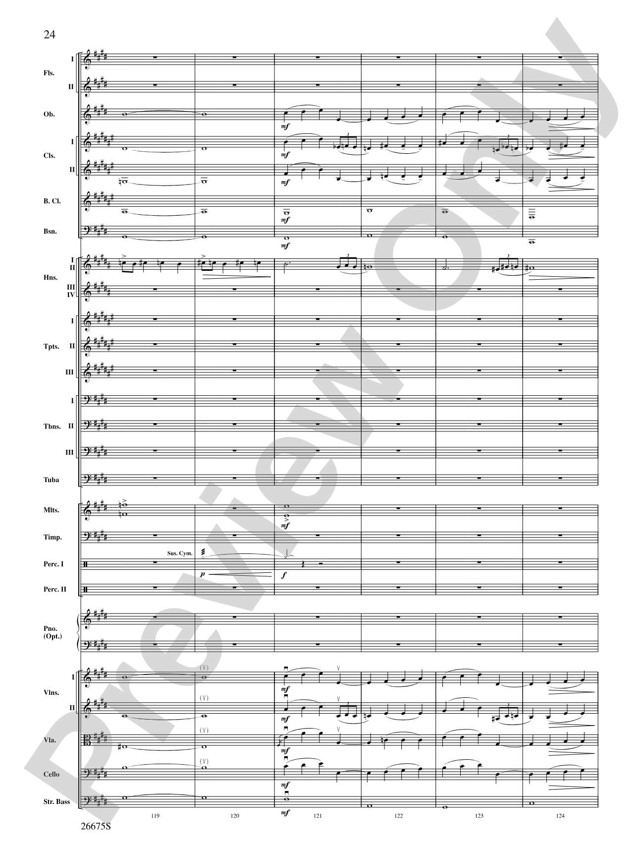 Rhapsody in Blue: Score