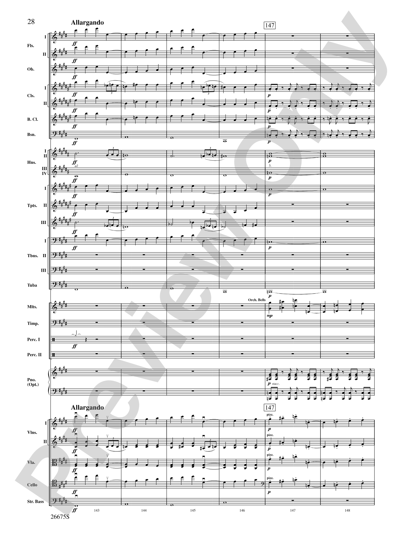 Rhapsody in Blue: Score