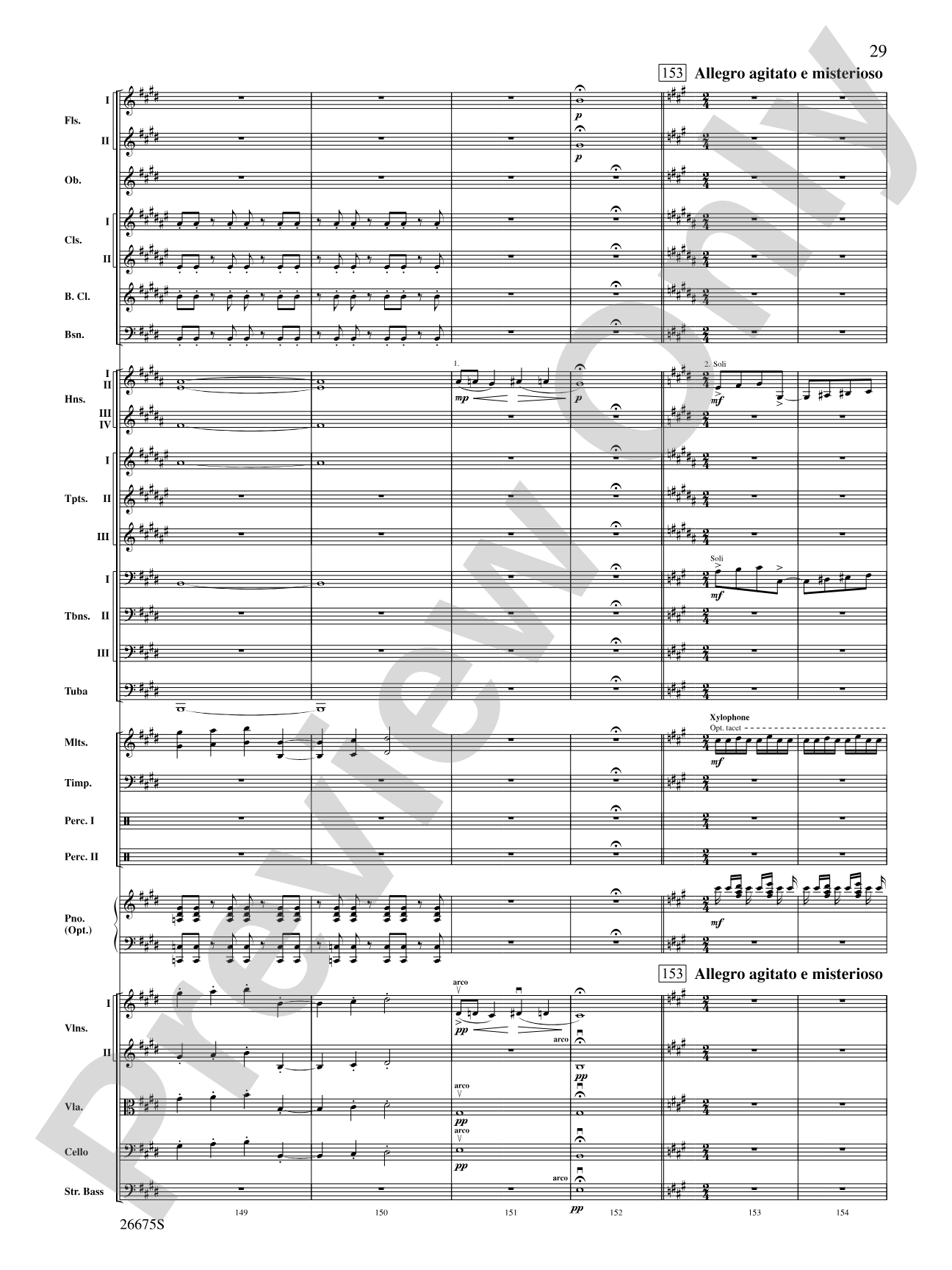 Rhapsody in Blue: Score
