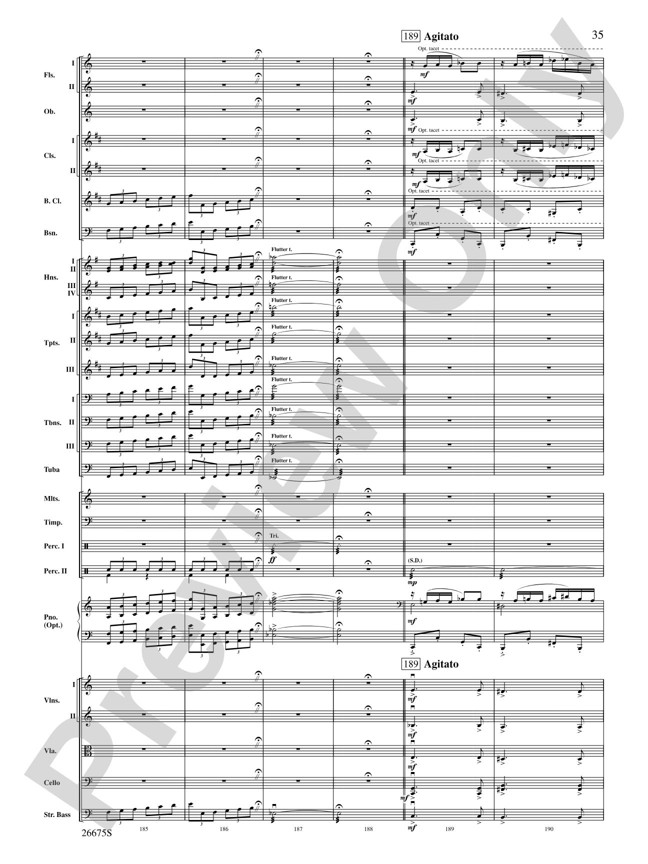 Rhapsody in Blue: Score