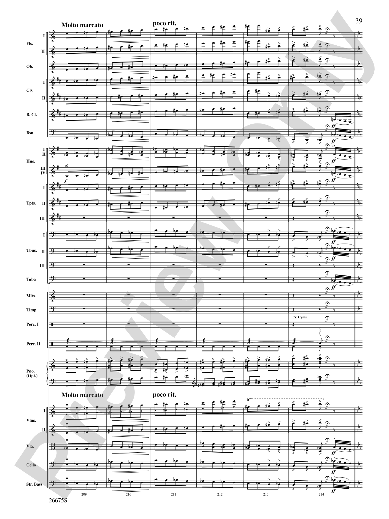 Rhapsody in Blue: Score