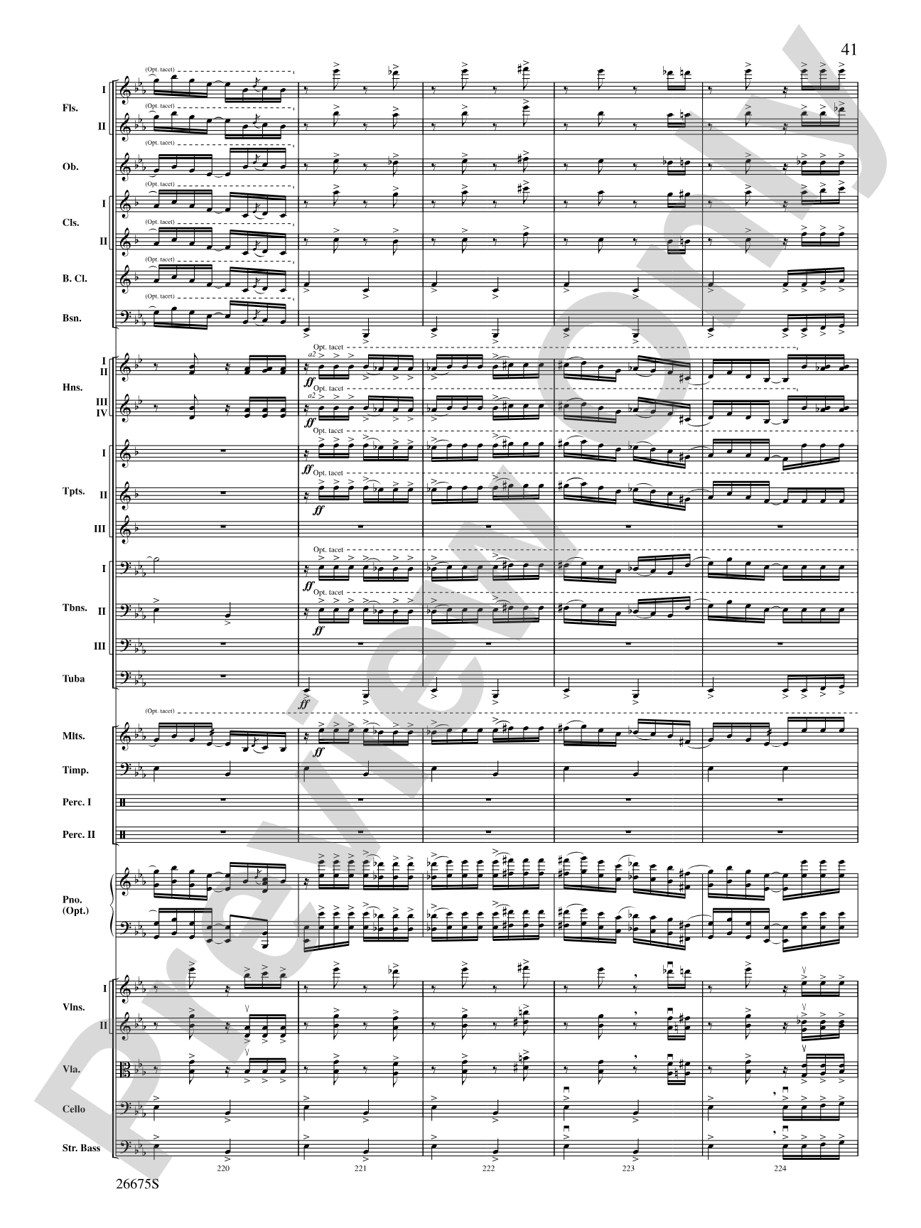 Rhapsody in Blue: Score