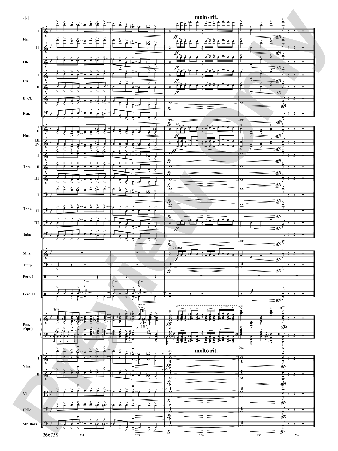 Rhapsody in Blue: Score