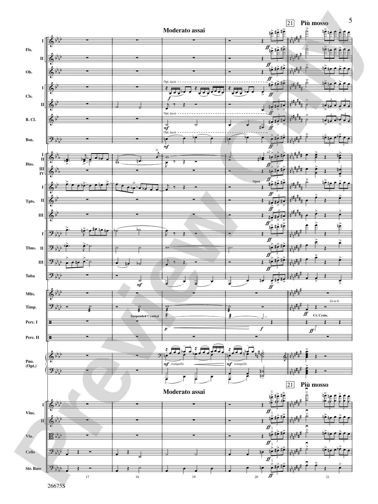 Rhapsody in Blue: Score