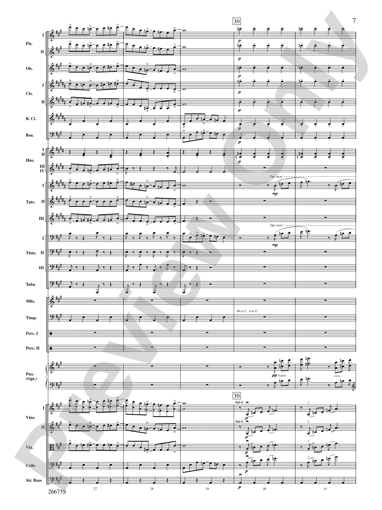 Rhapsody in Blue: Score