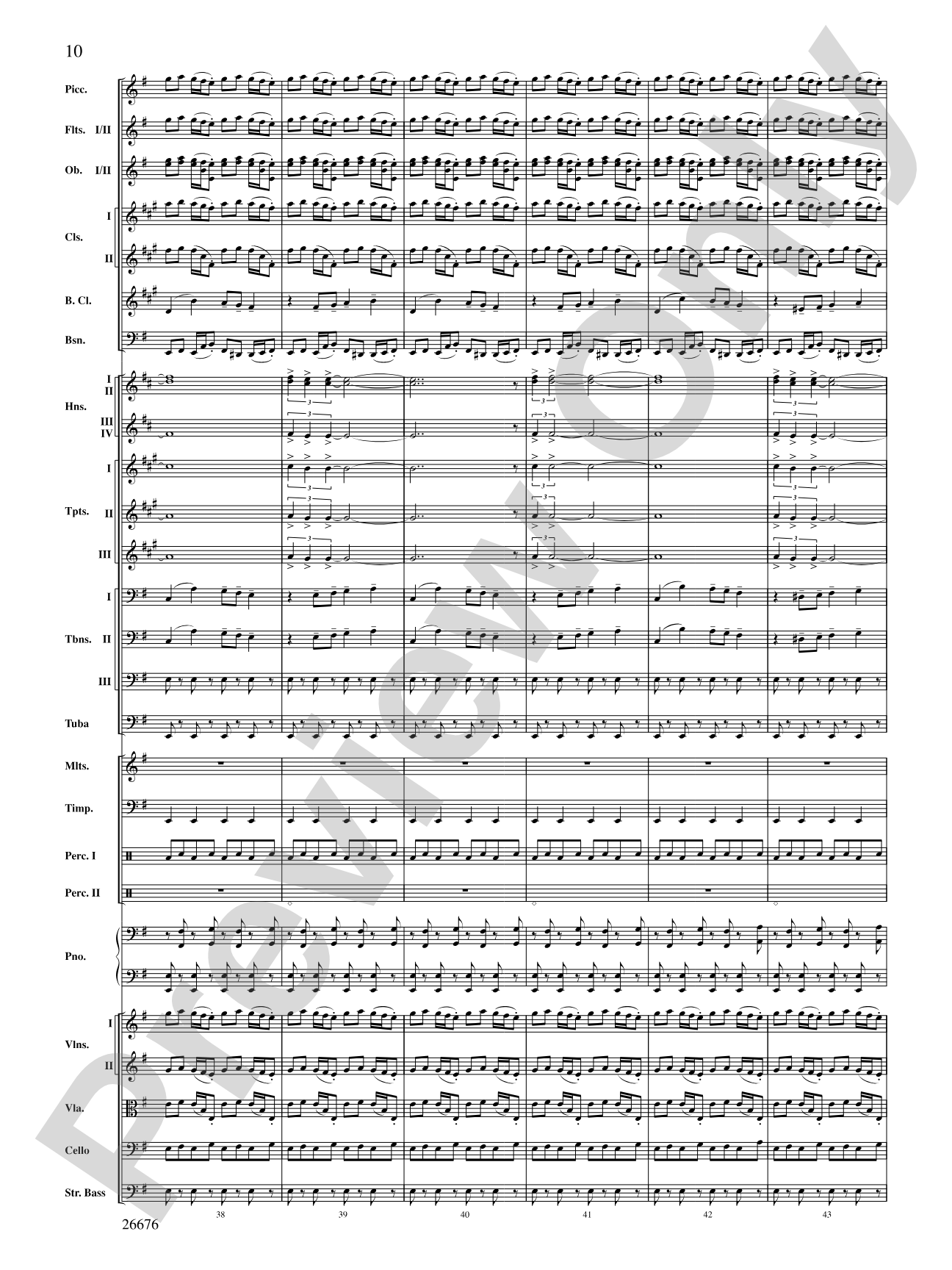 Suite from the Star Wars Epic -- Part I: Score