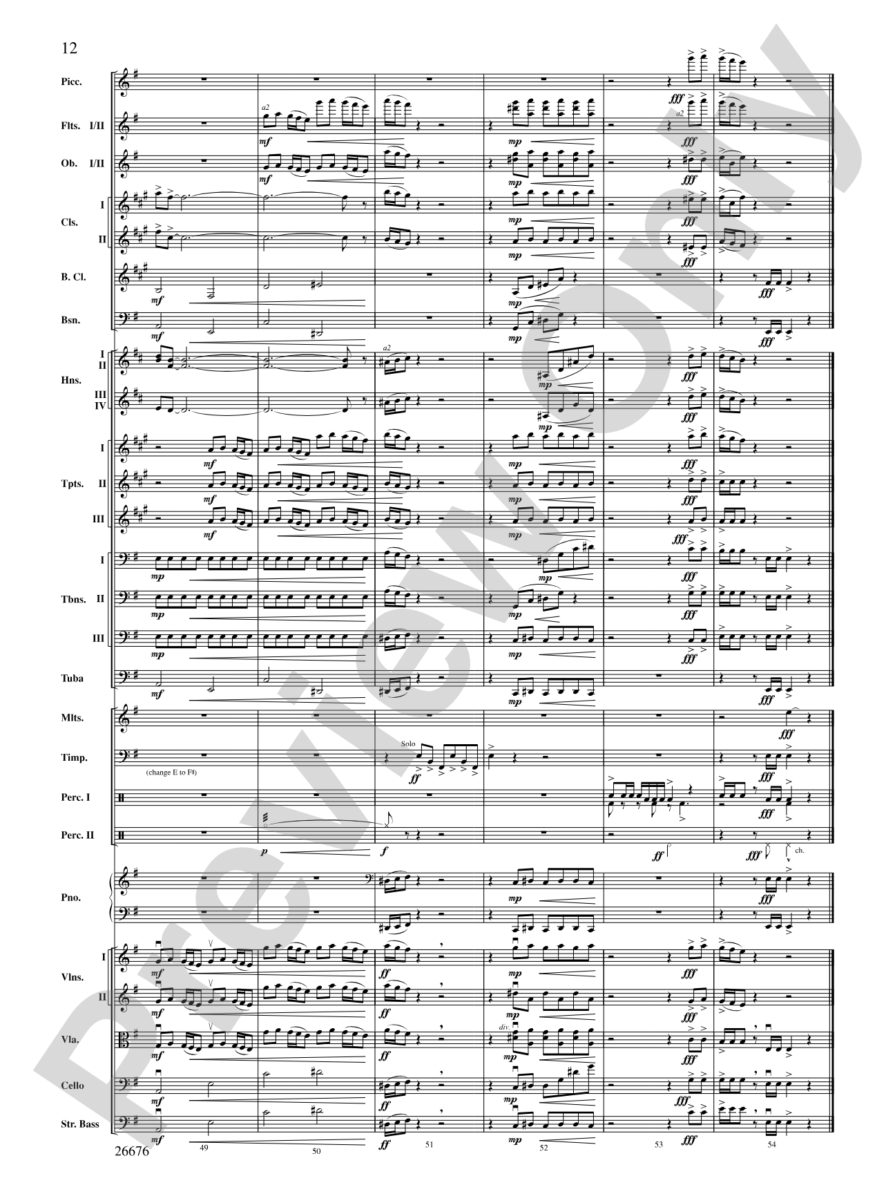 Suite from the Star Wars Epic -- Part I: Score