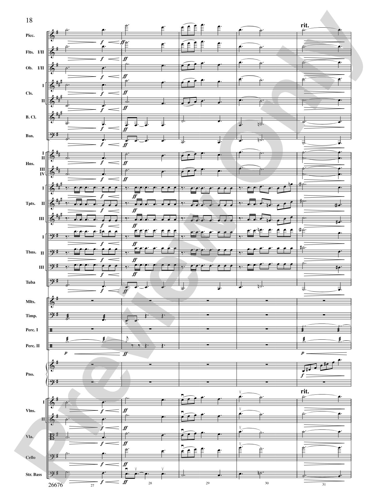 Suite from the Star Wars Epic -- Part I: Score