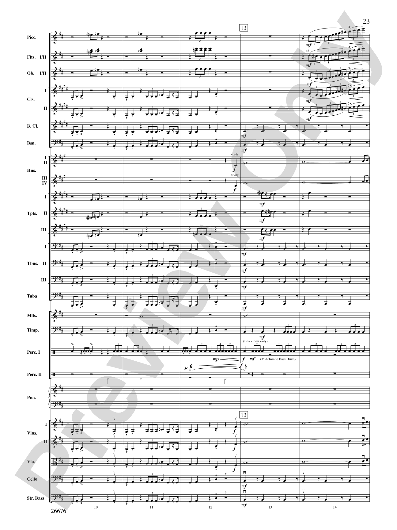Suite from the Star Wars Epic -- Part I: Score