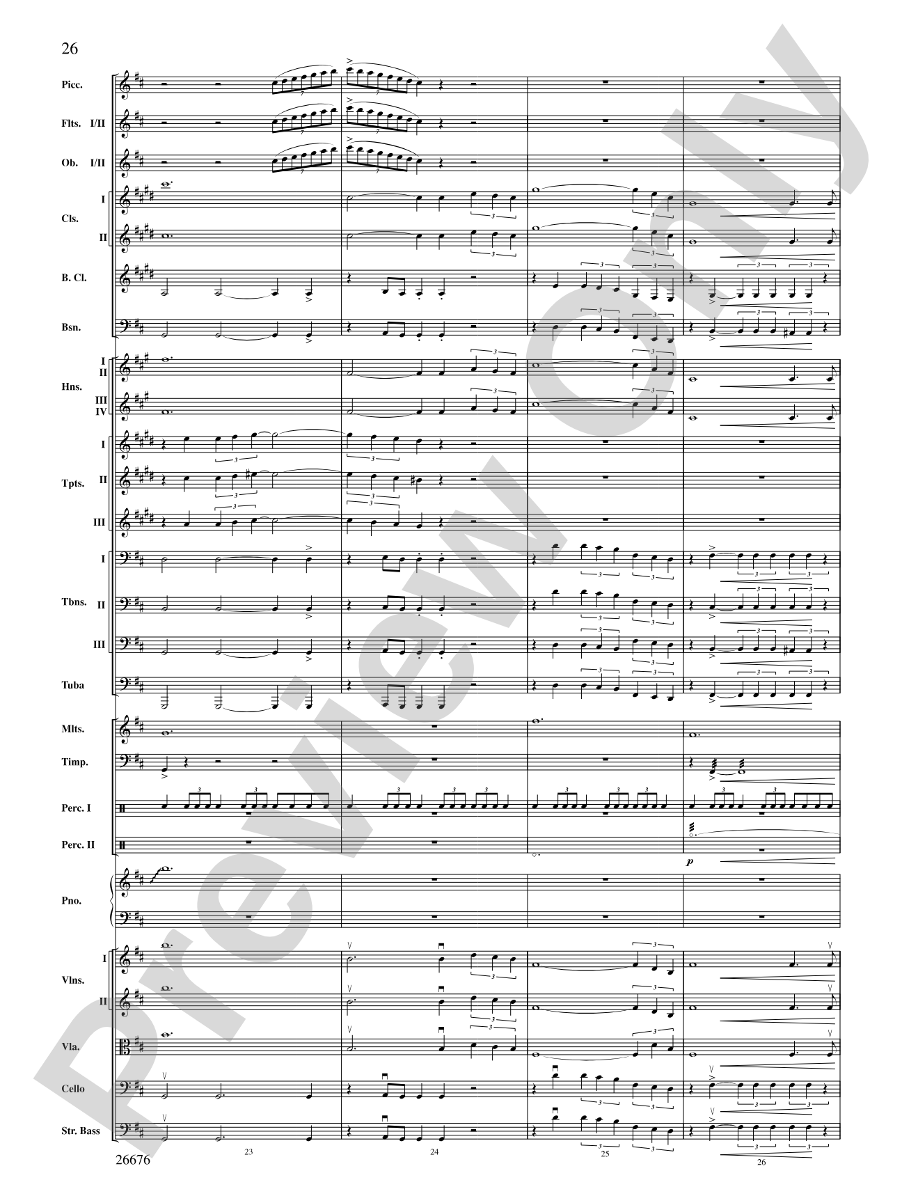 Suite from the Star Wars Epic -- Part I: Score