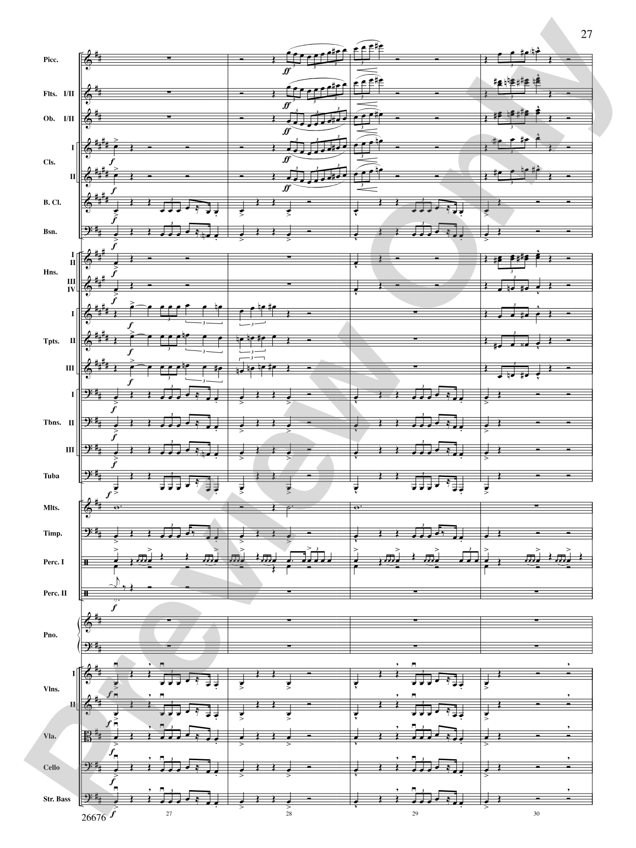 Suite from the Star Wars Epic -- Part I: Score