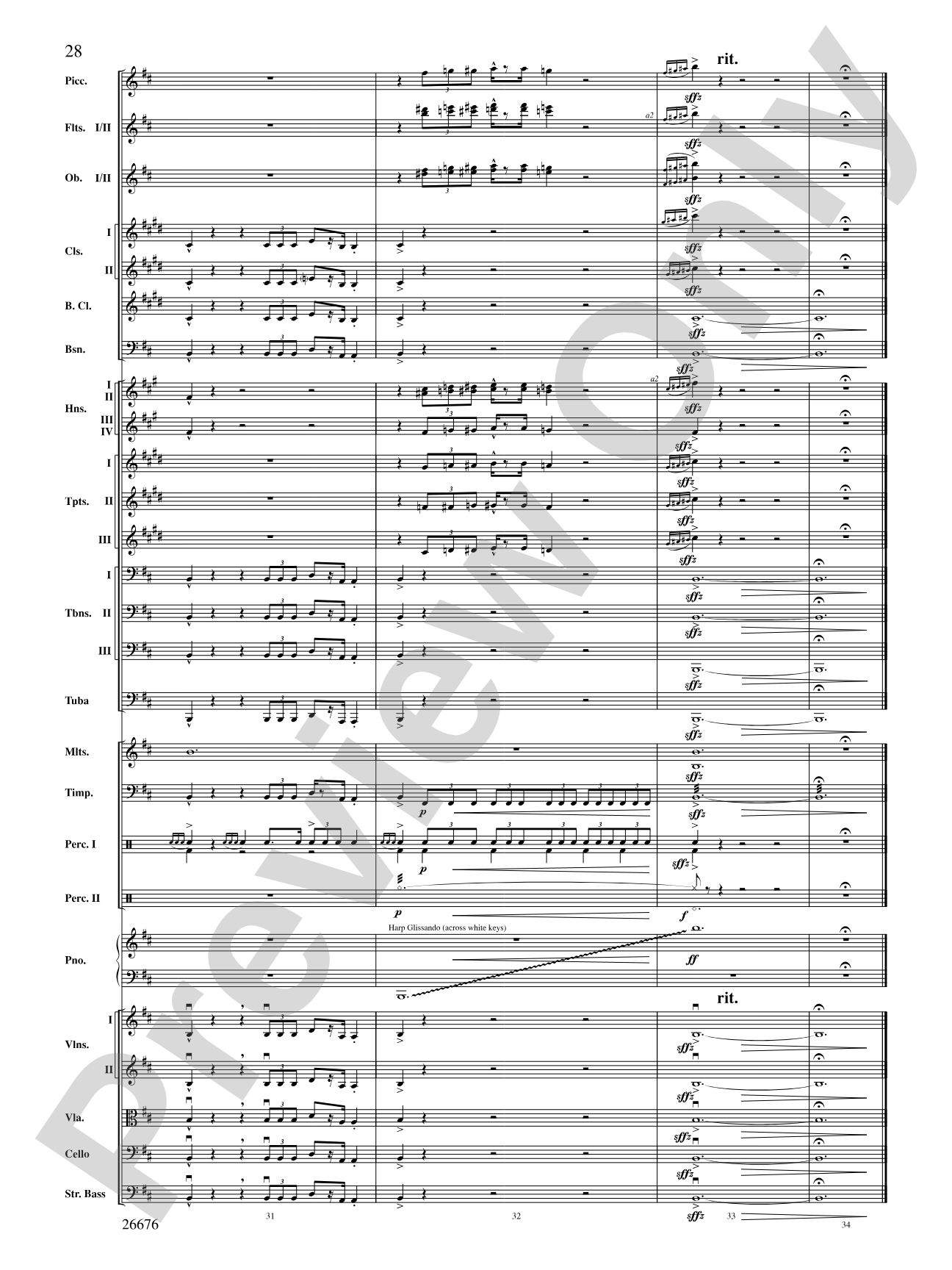 Suite from the Star Wars Epic -- Part I: Score