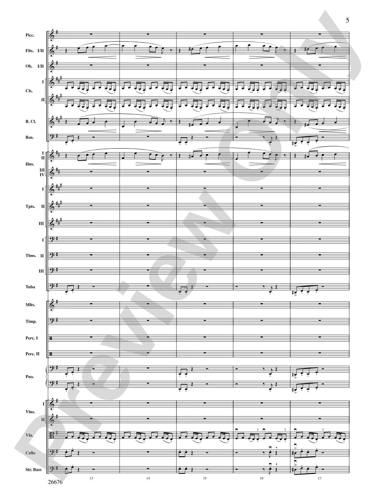 Suite from the Star Wars Epic -- Part I: Score