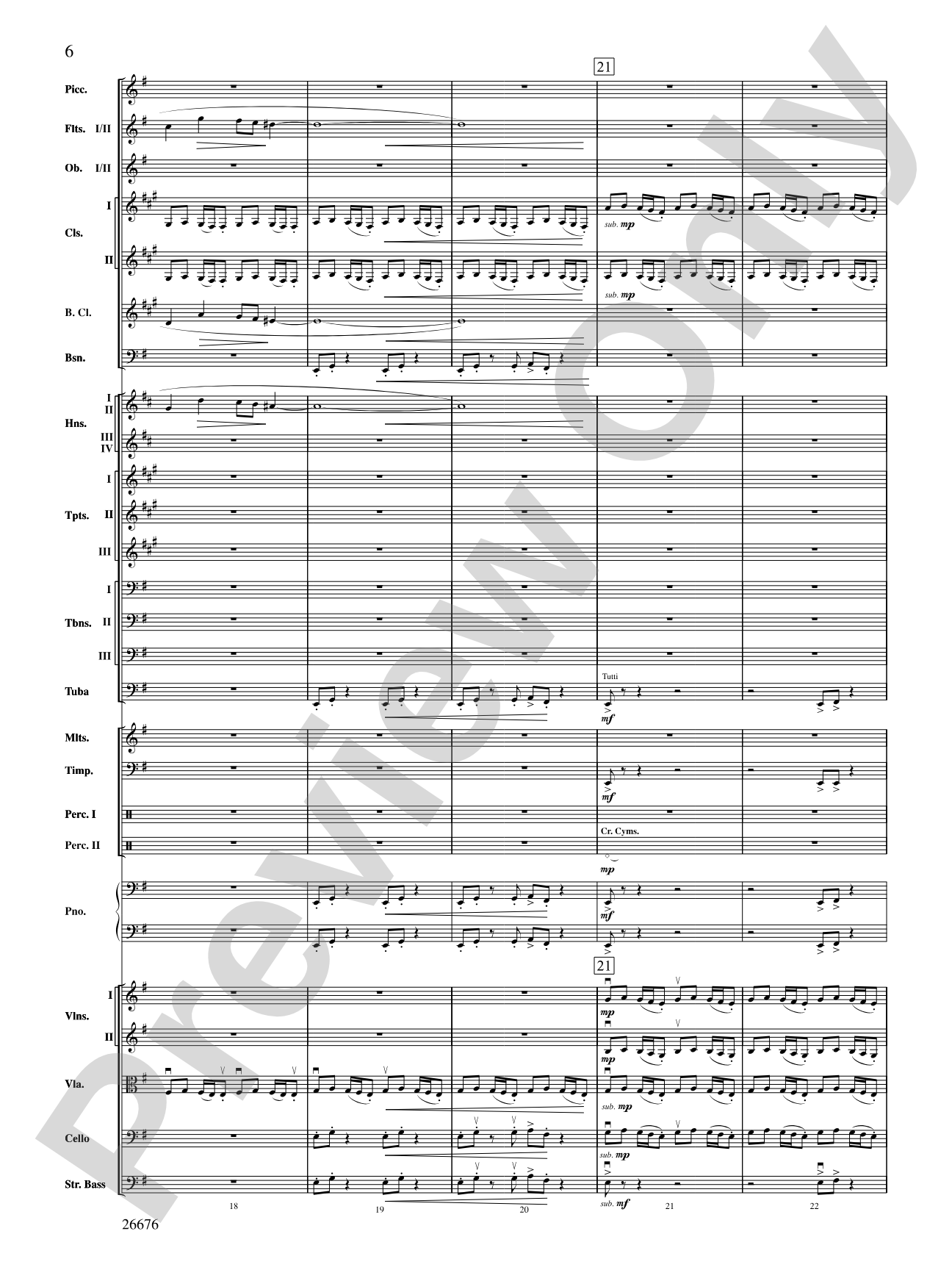 Suite from the Star Wars Epic -- Part I: Score