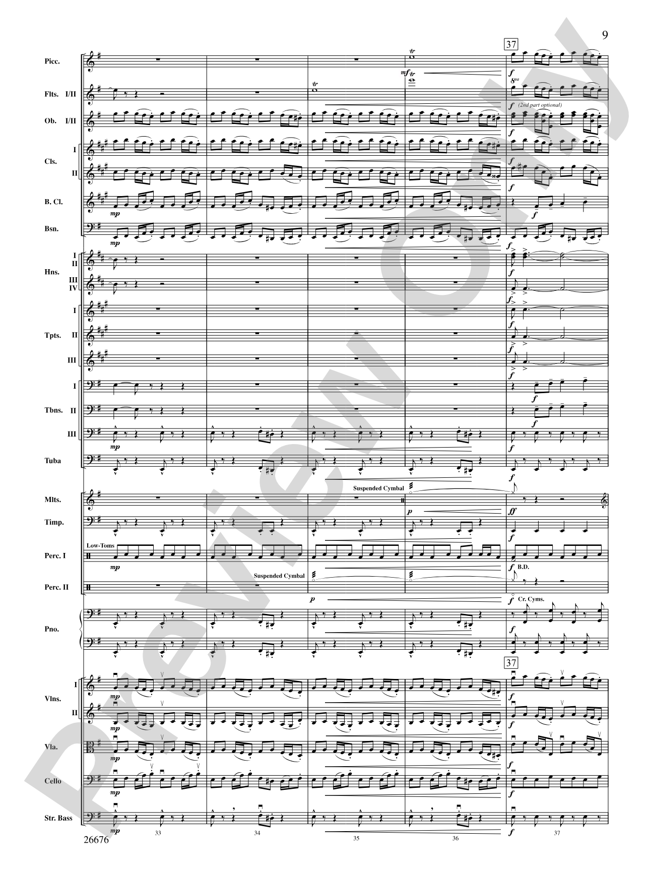 Suite from the Star Wars Epic -- Part I: Score