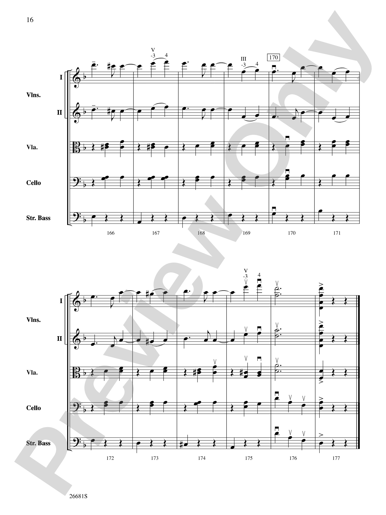 Czar's Evening Waltz: String Orchestra Conductor Score & Parts