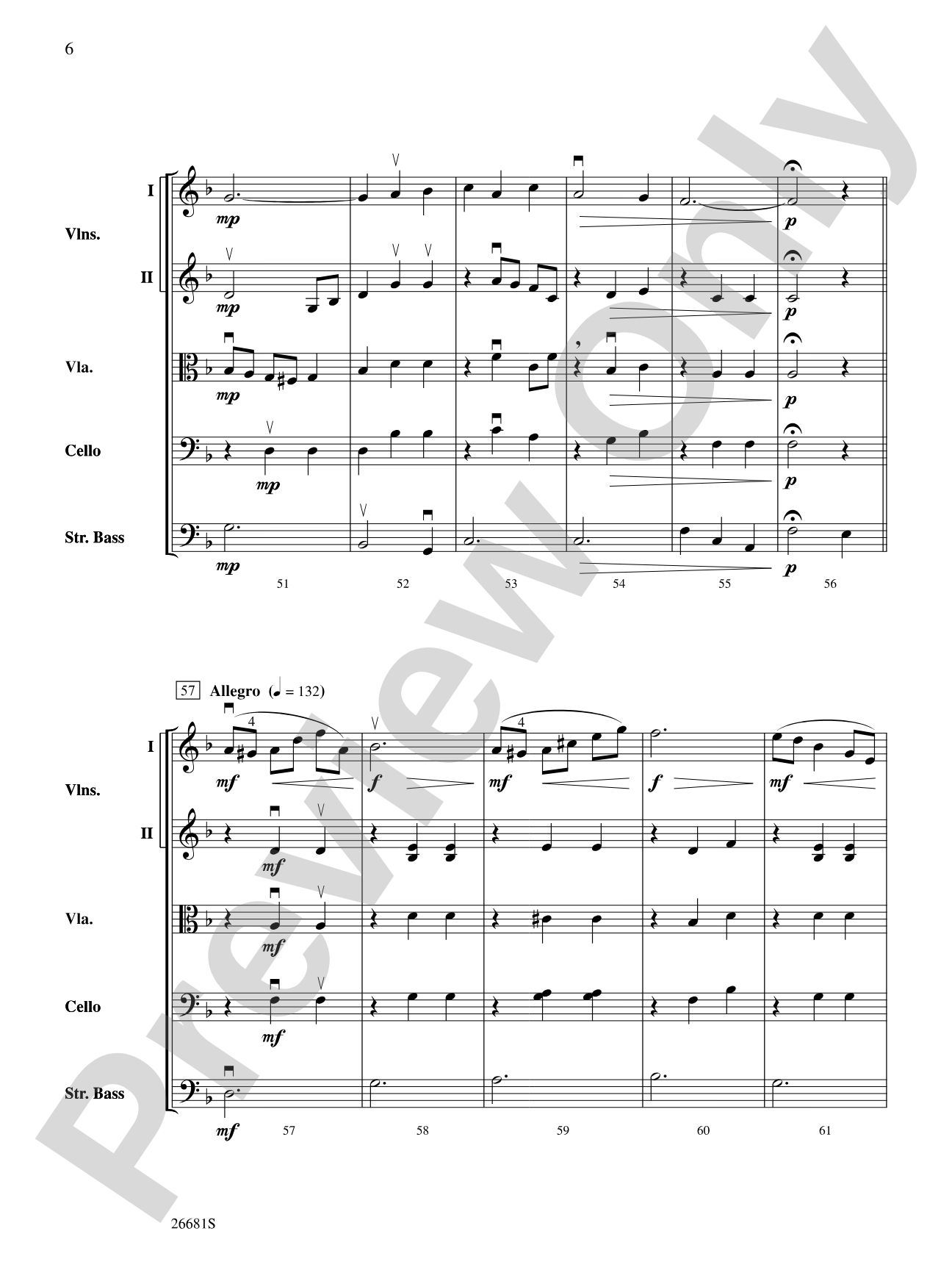 Czar's Evening Waltz: String Orchestra Conductor Score & Parts
