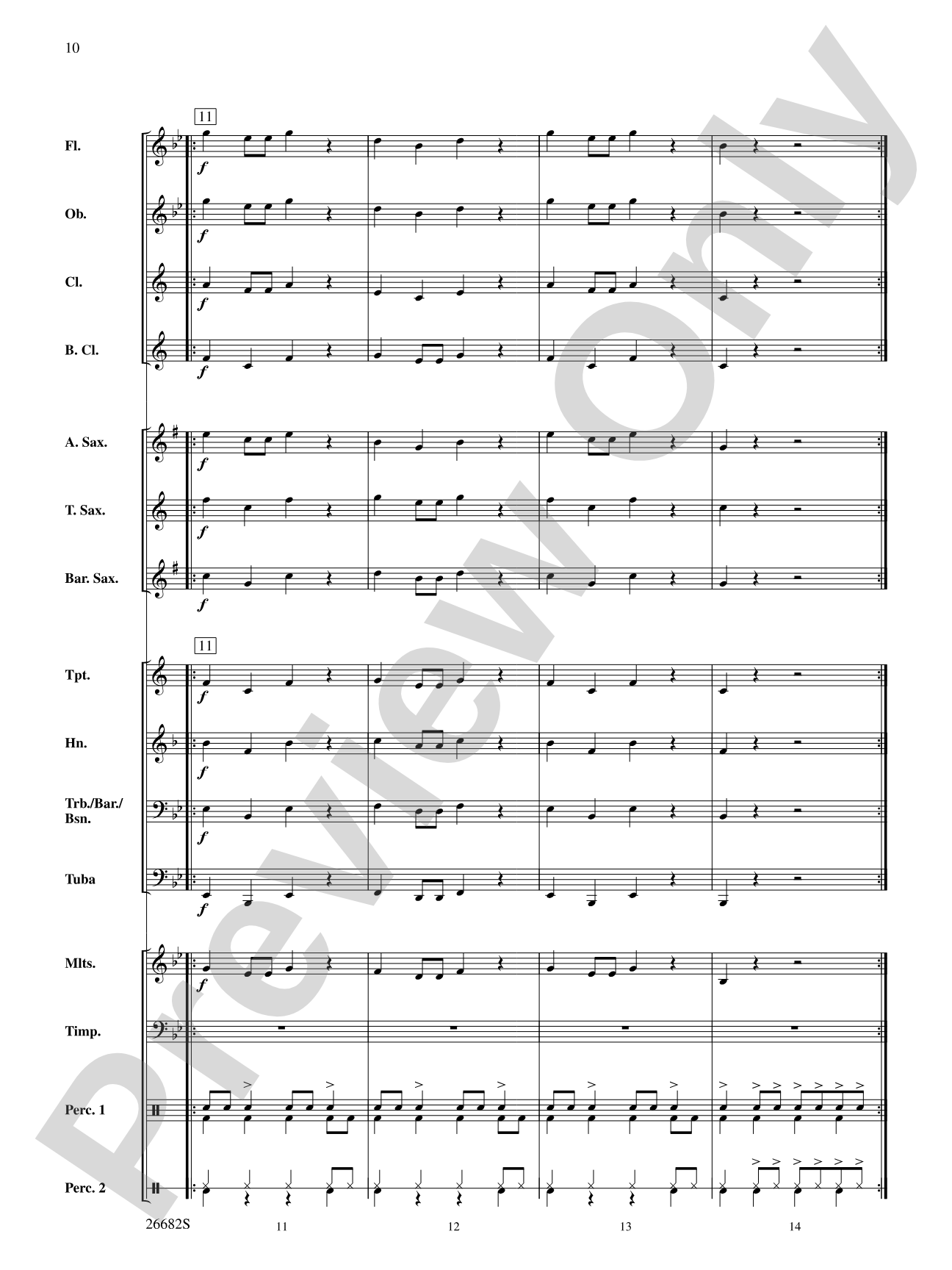 Belwin Very Beginning Band Kit #3: Concert Band Conductor Score & Parts