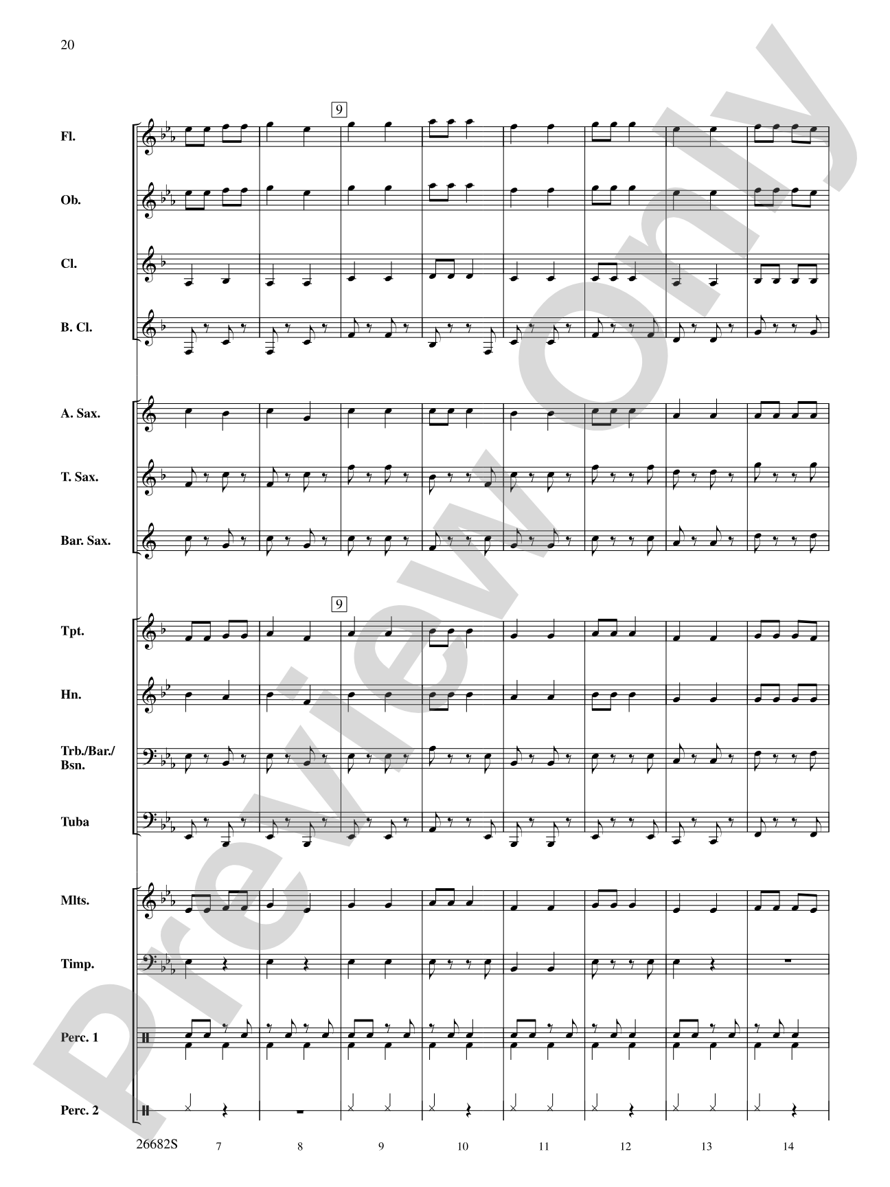 Belwin Very Beginning Band Kit #3: Concert Band Conductor Score & Parts