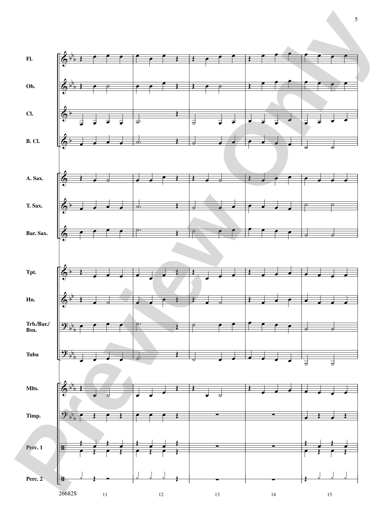 Belwin Very Beginning Band Kit #3: Concert Band Conductor Score & Parts