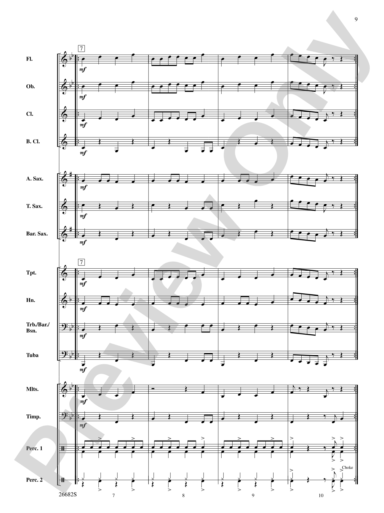 Belwin Very Beginning Band Kit #3: Concert Band Conductor Score & Parts