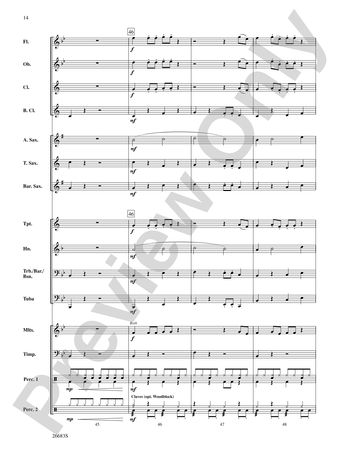 Guantanamera: Concert Band Conductor Score & Parts