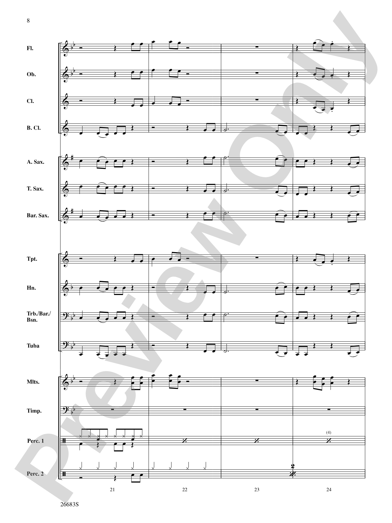 Guantanamera: Concert Band Conductor Score & Parts