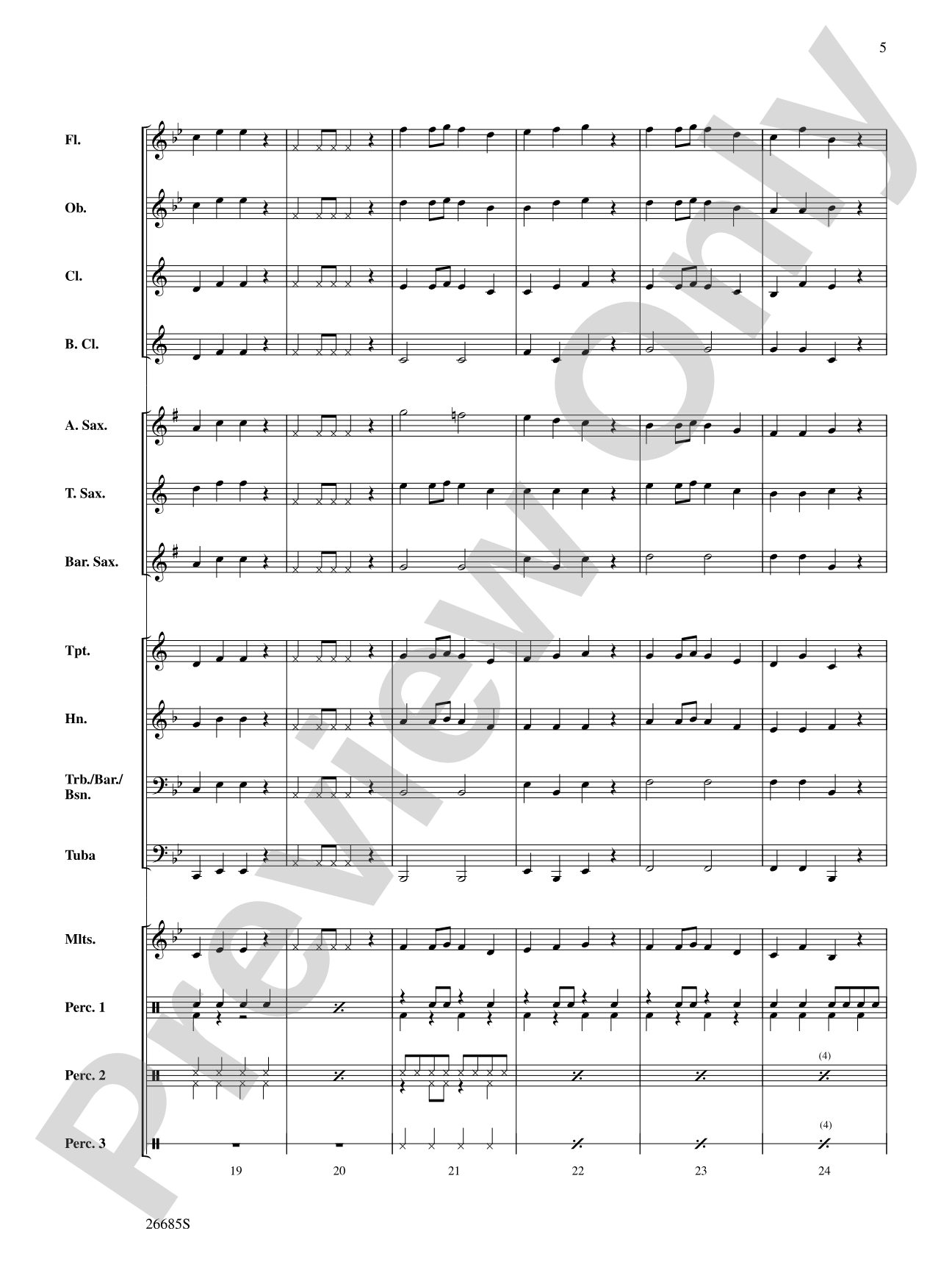 Stompin' on the Housetop: Concert Band Conductor Score & Parts