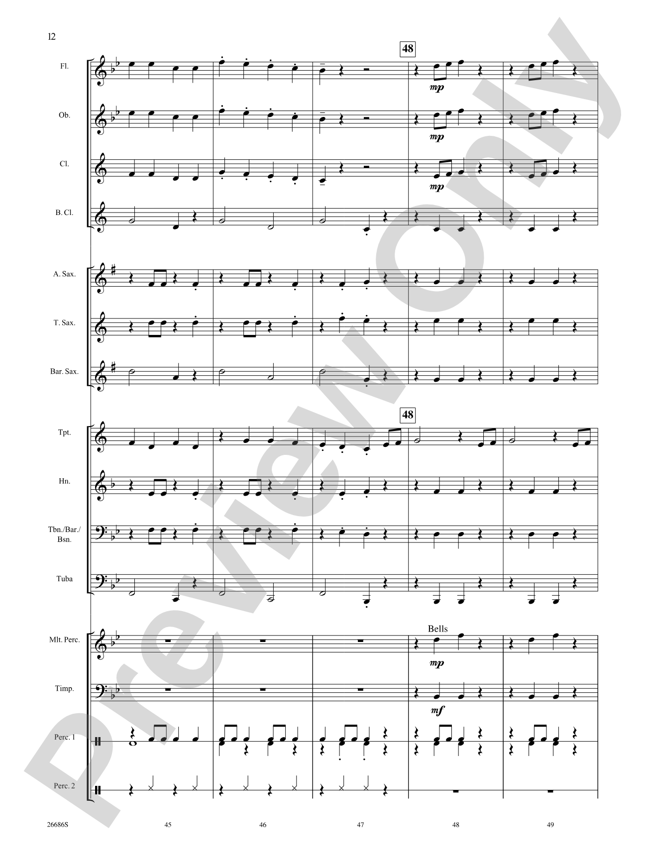 Folk Fest: Concert Band Conductor Score & Parts