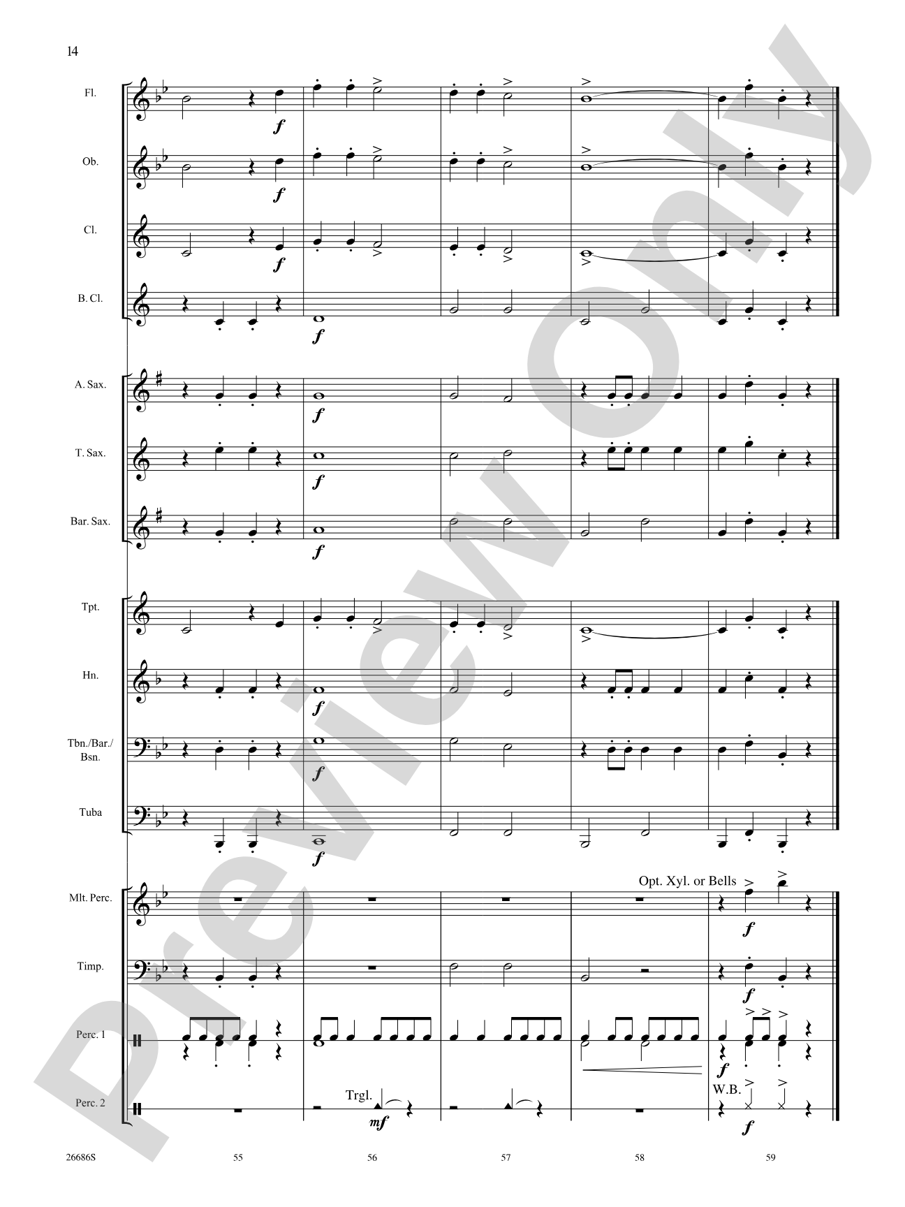 Folk Fest: Concert Band Conductor Score & Parts