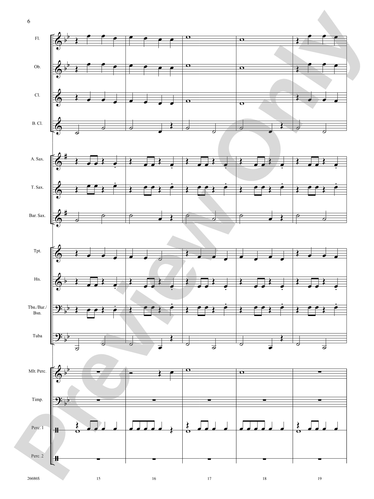 Folk Fest: Concert Band Conductor Score & Parts