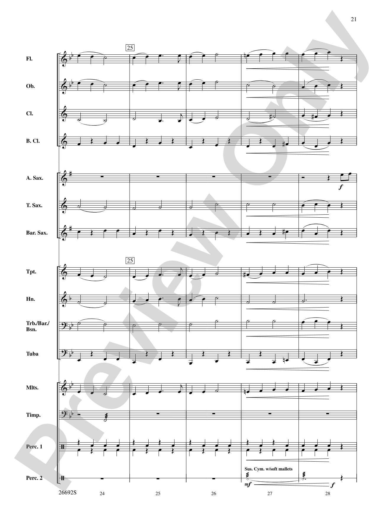 Belwin Beginning Band Kit #3: Concert Band Conductor Score & Parts