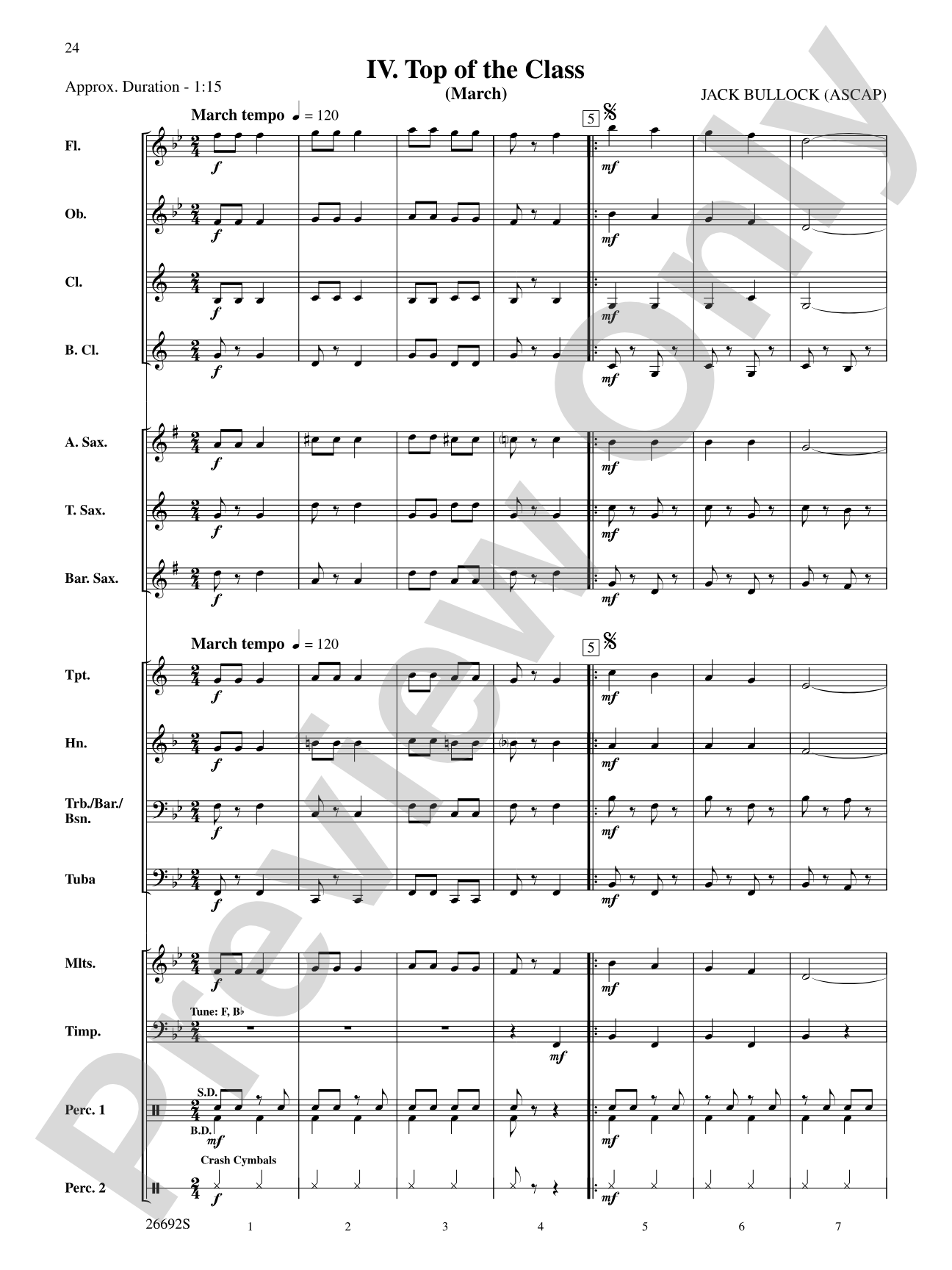 Belwin Beginning Band Kit #3: Concert Band Conductor Score & Parts