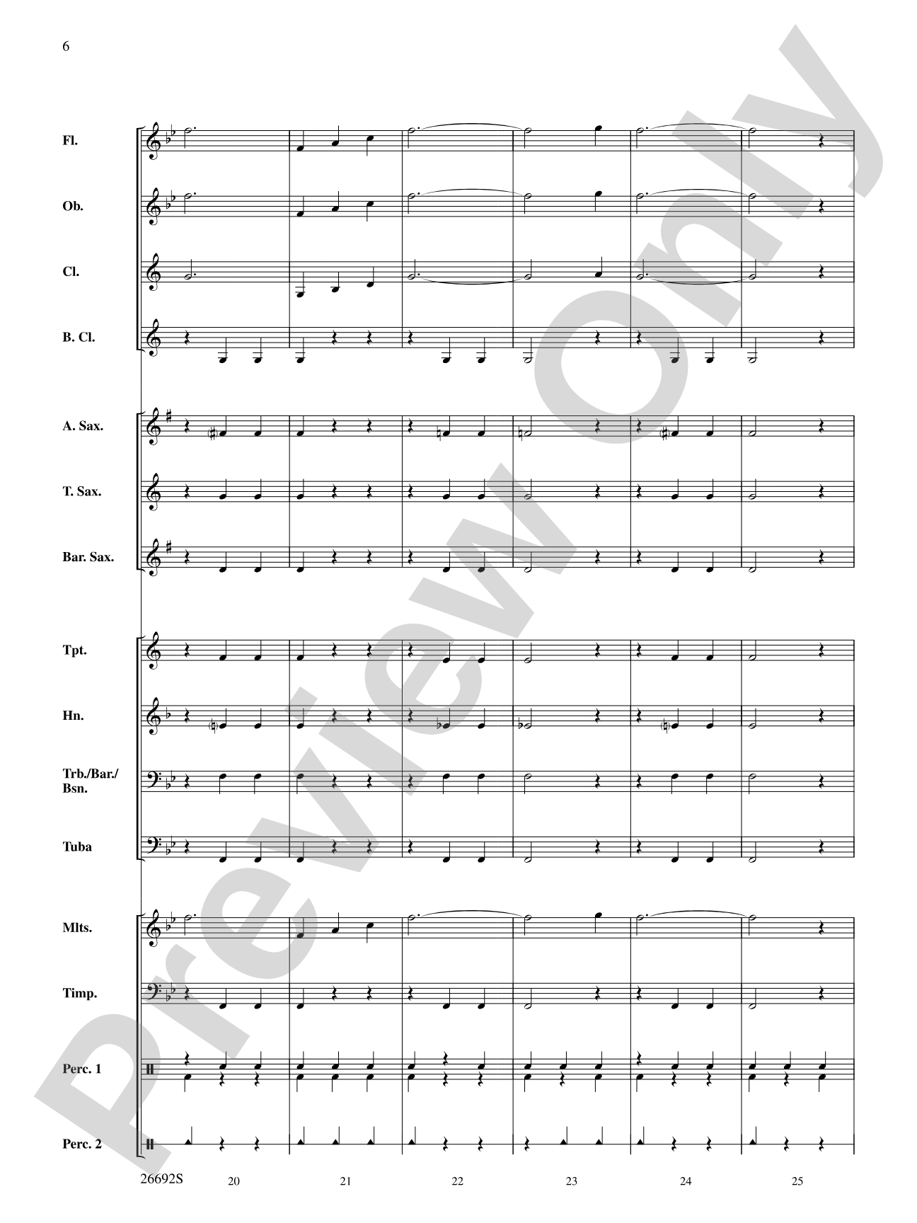 Belwin Beginning Band Kit #3: Concert Band Conductor Score & Parts