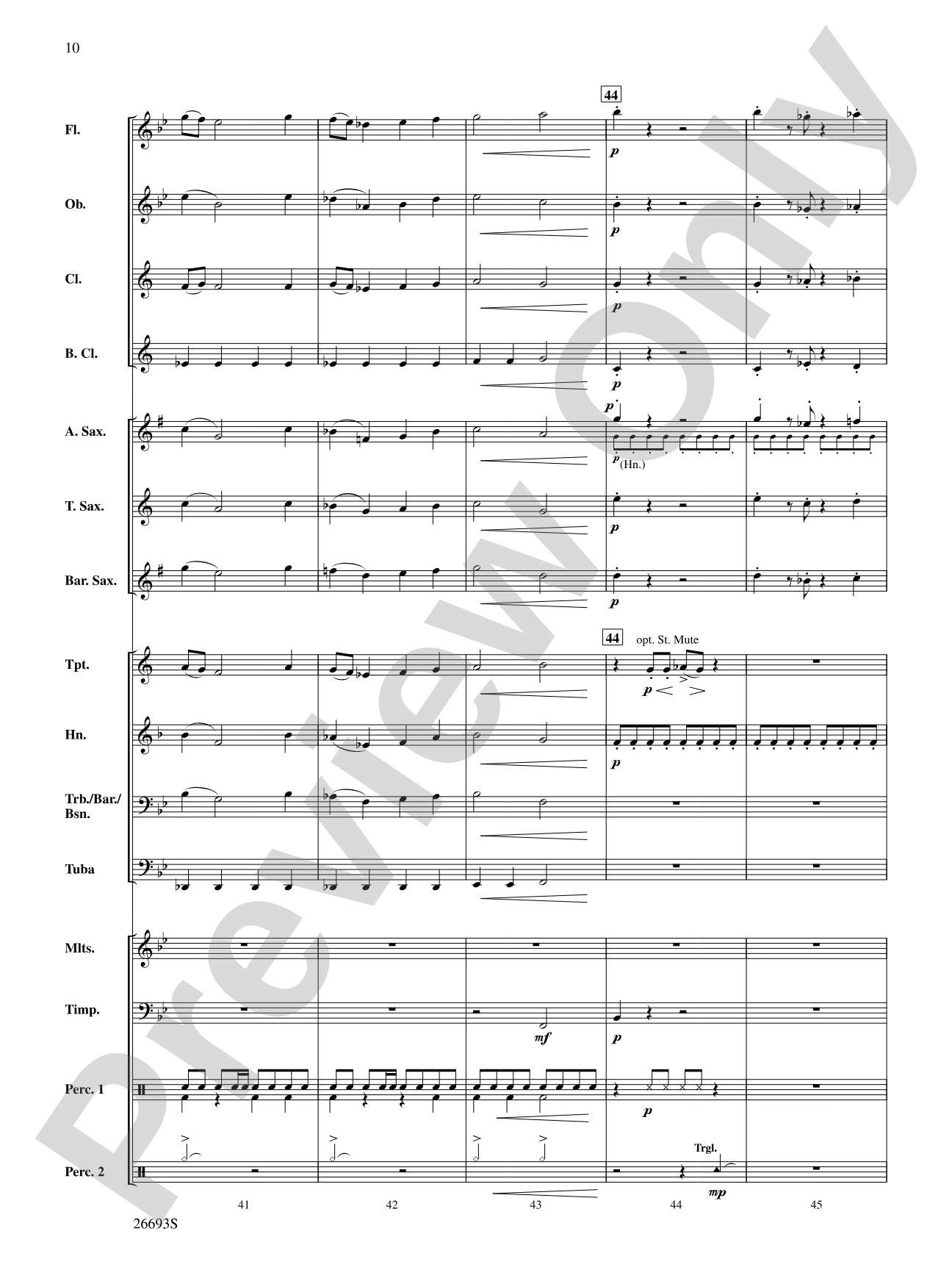Strange Pursuit: Concert Band Conductor Score & Parts