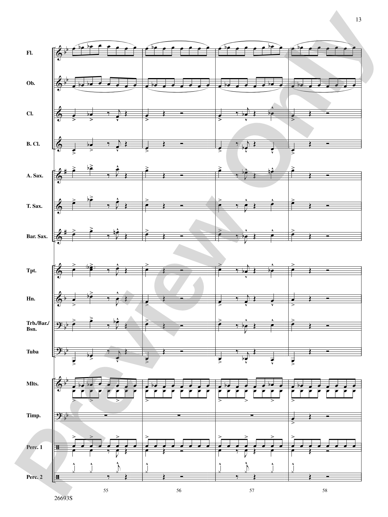 Strange Pursuit: Concert Band Conductor Score & Parts