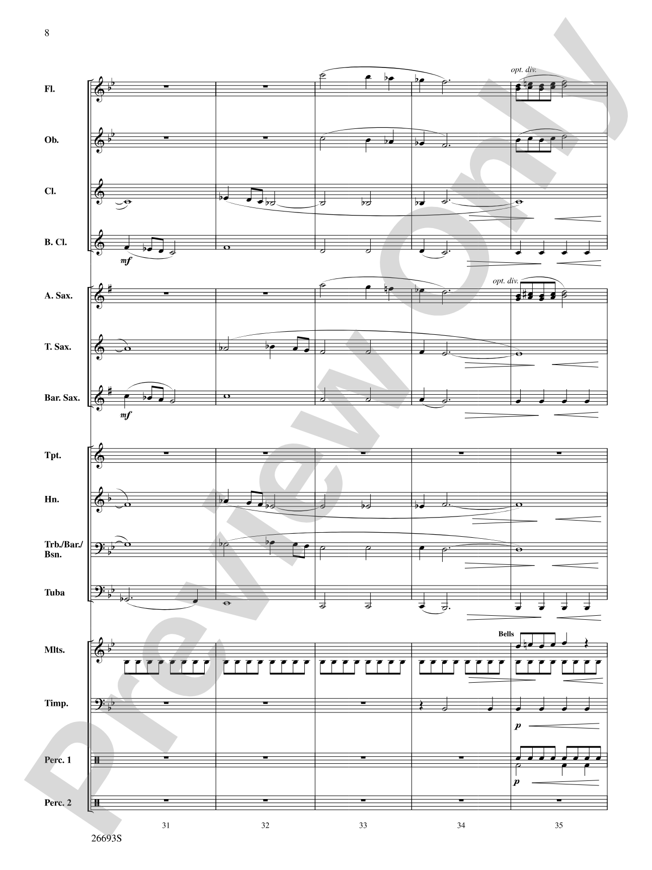 Strange Pursuit: Concert Band Conductor Score & Parts