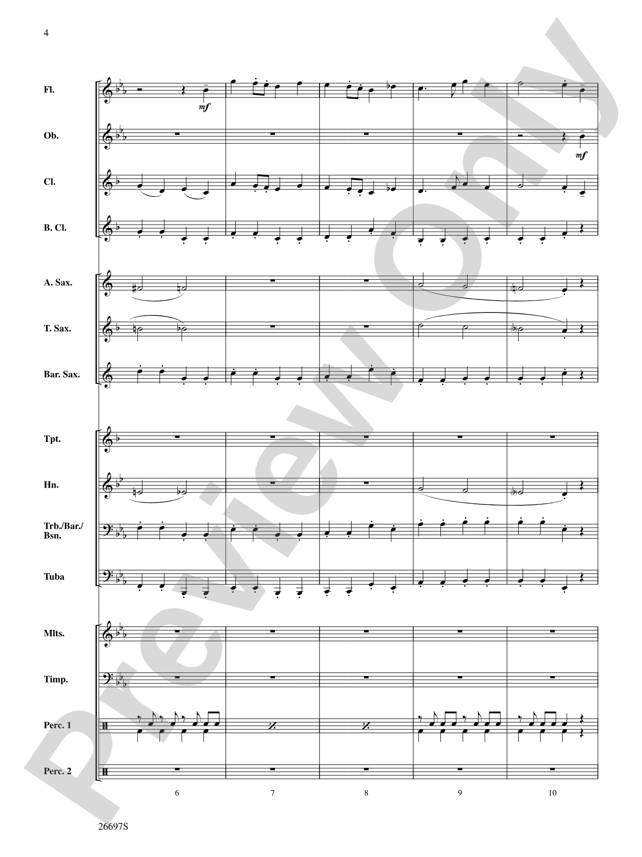 Spitfire: Concert Band Conductor Score & Parts
