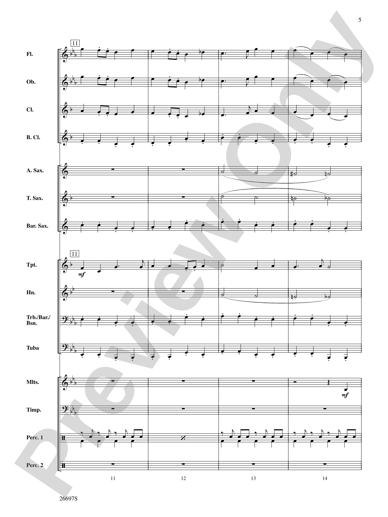 Spitfire: Concert Band Conductor Score & Parts