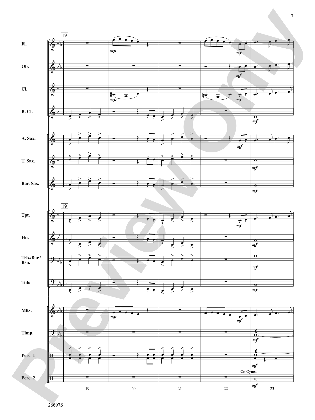 Spitfire: Concert Band Conductor Score & Parts