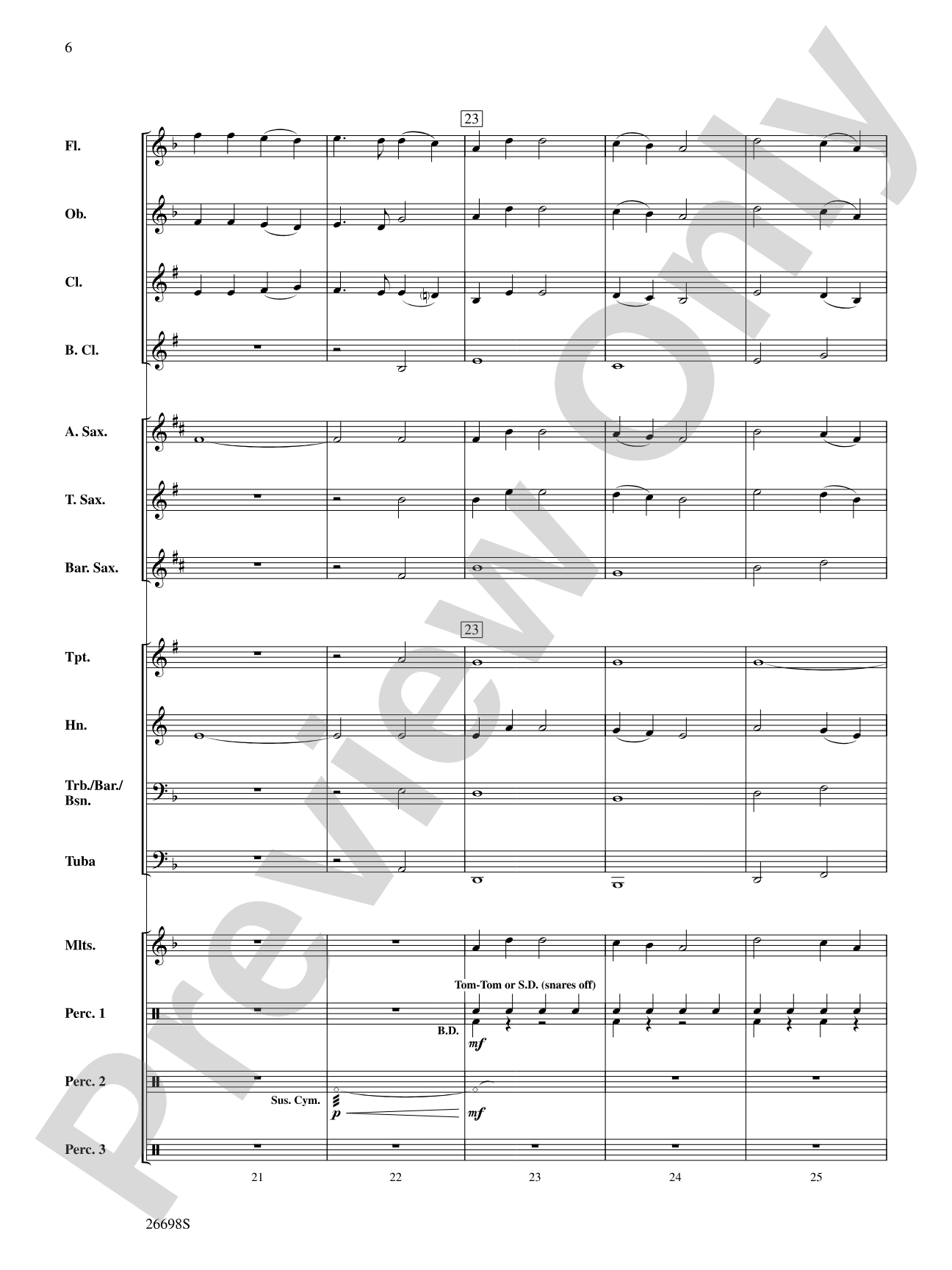 'Twas in the Moon of Wintertime: Concert Band Conductor Score & Parts