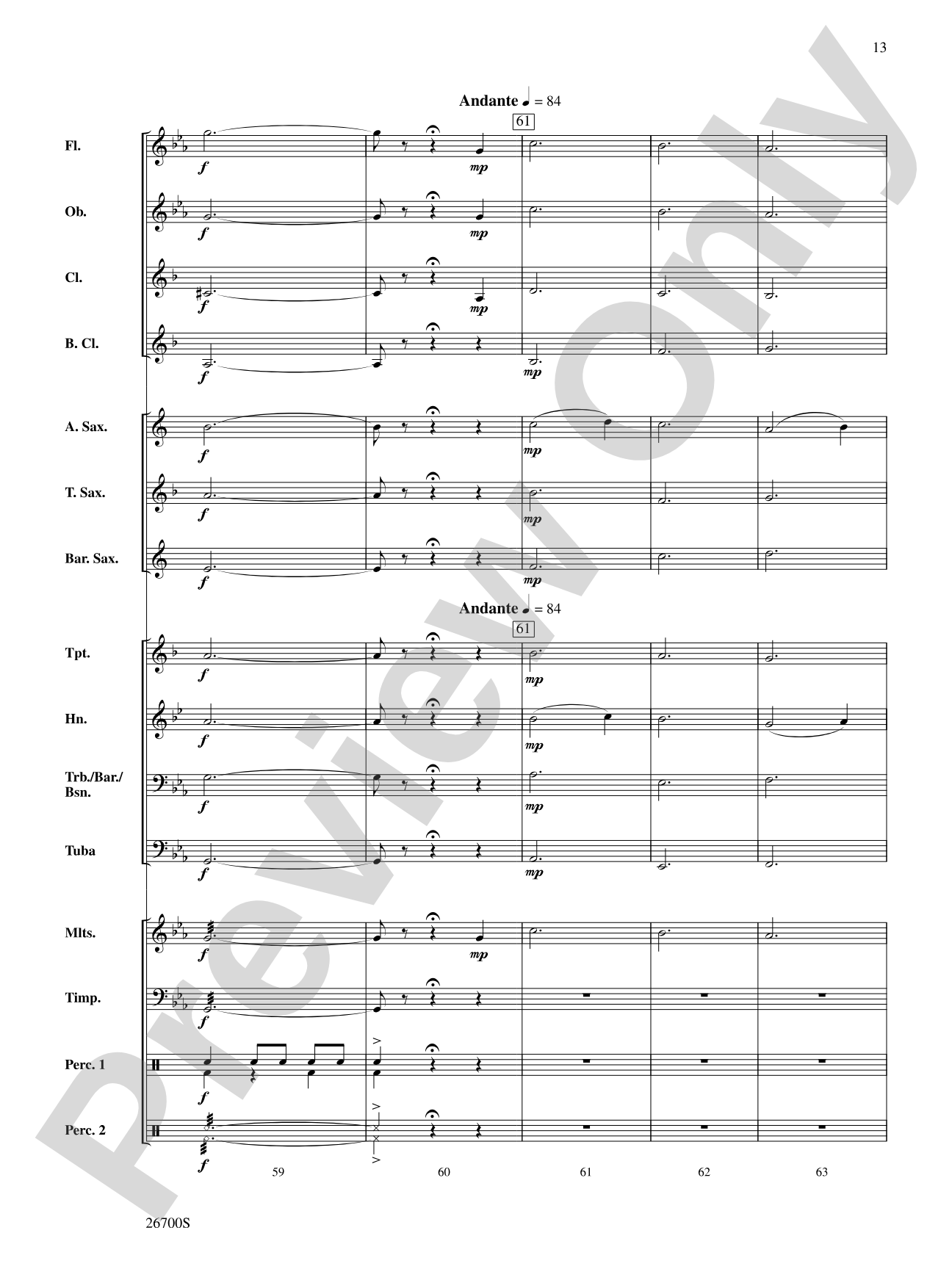 Asturias: Concert Band Conductor Score & Parts