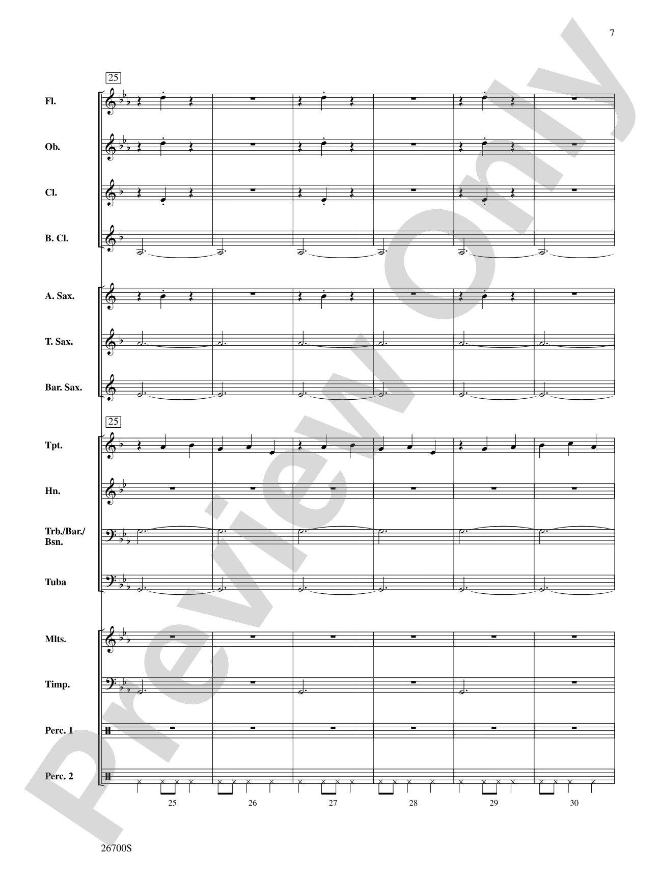 Asturias: Concert Band Conductor Score & Parts