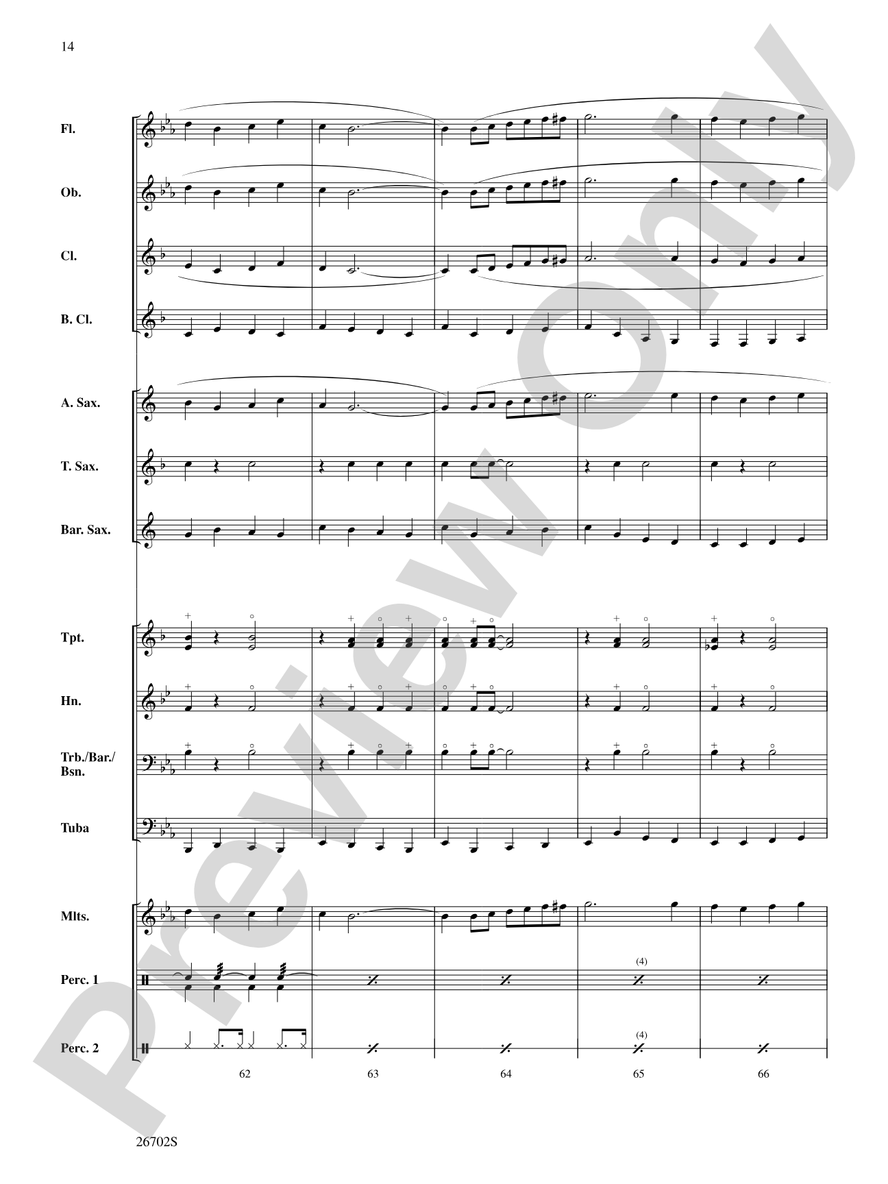 New Orleans Jubilee: Concert Band Conductor Score & Parts