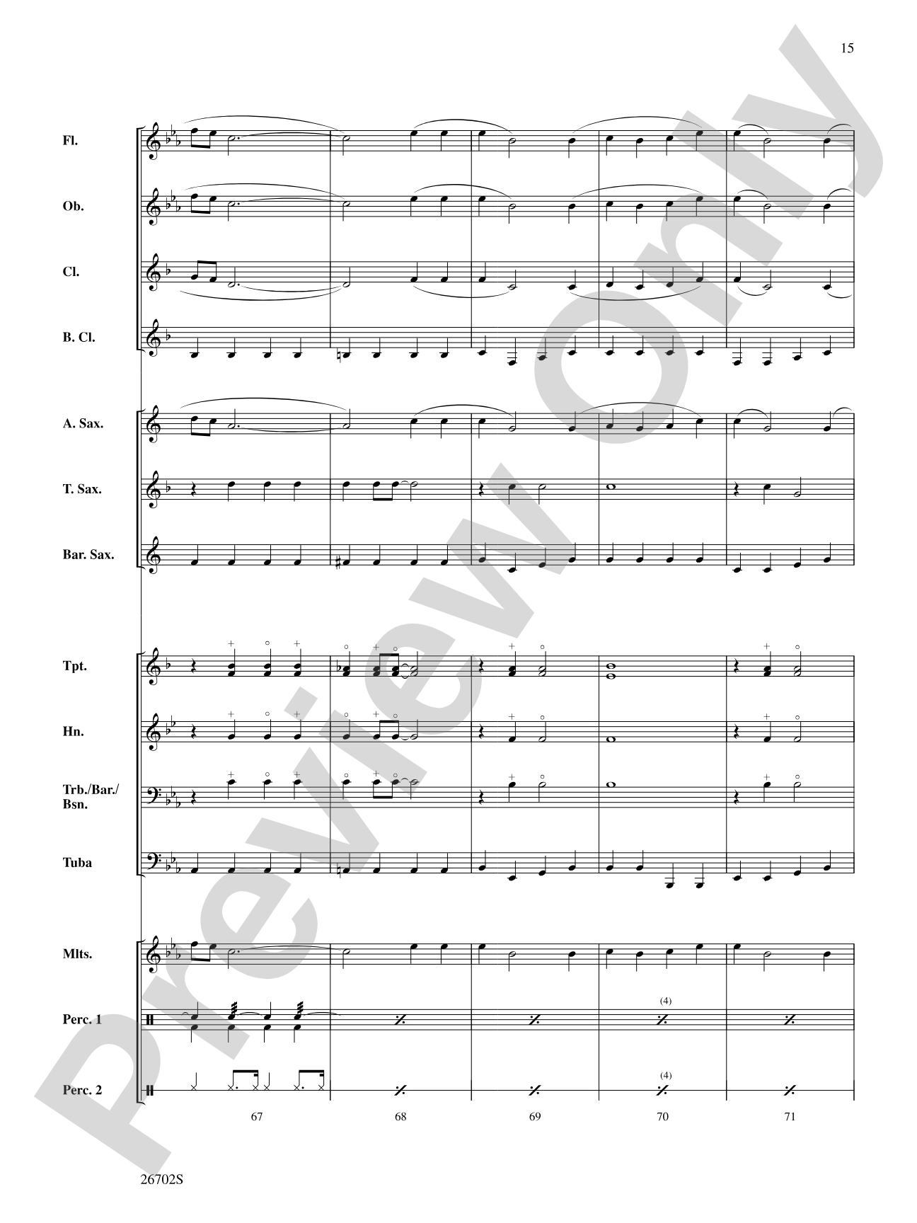 New Orleans Jubilee: Concert Band Conductor Score & Parts