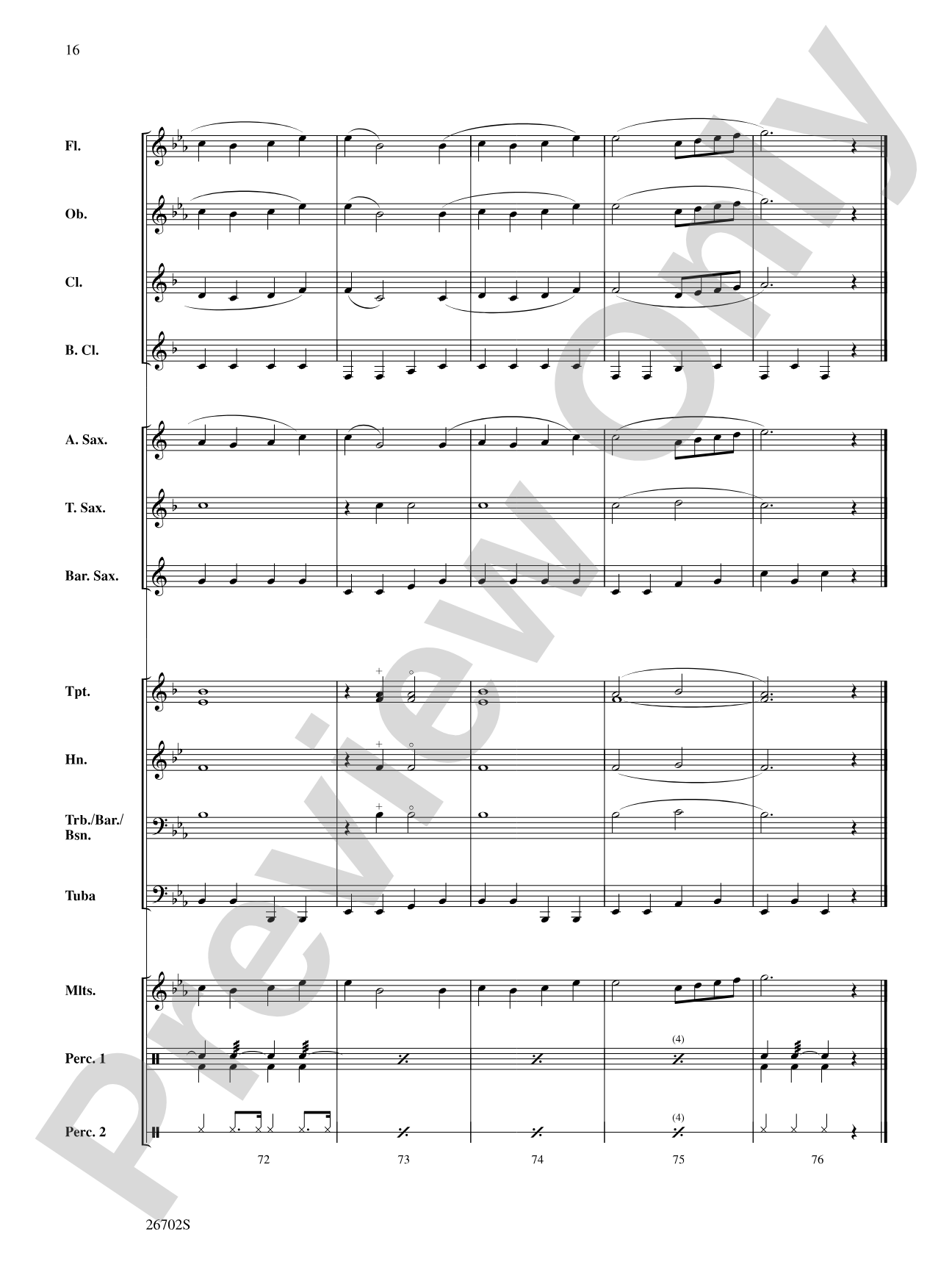 New Orleans Jubilee: Concert Band Conductor Score & Parts